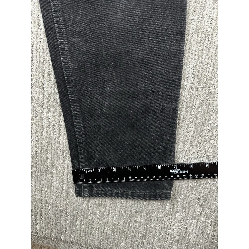 vintage levis 550 faded black relaxed baggy fit jeans size 12 L 30x32 WOMENS